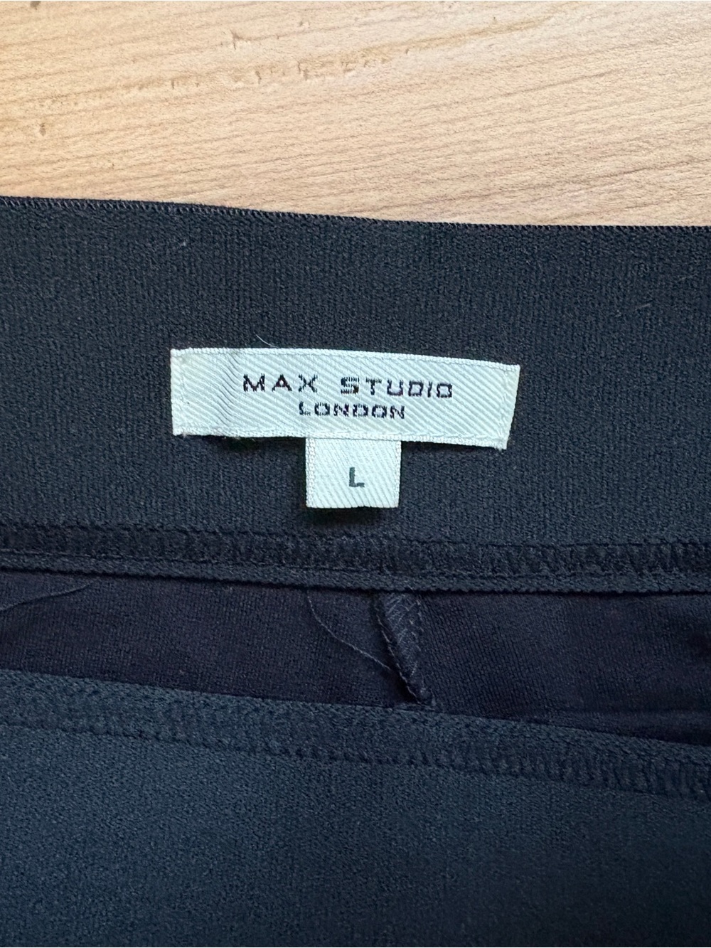 Max Studio Ponte Crop Wide Leg Pull-On Pants - Picture 5 of 7